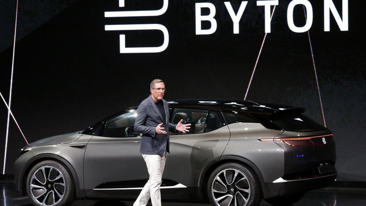 Alleanza Byton-Aurora per auto autonome