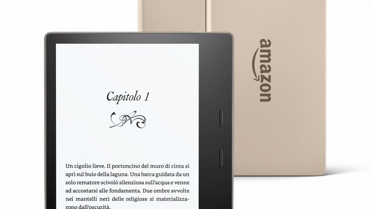 Il Kindle Oasis diventa d'oro
