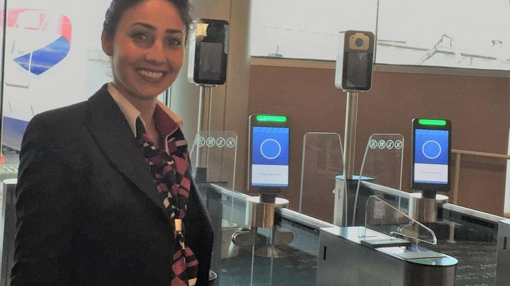 Per imbarco aereo basta scansione volto