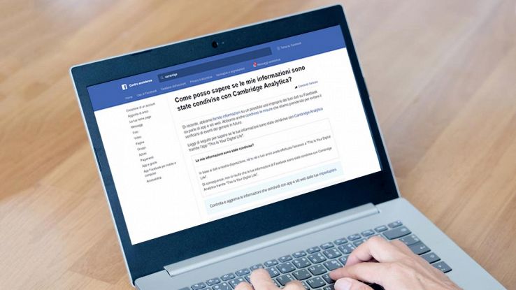 Lo strumento di Facebook per scoprire se il proprio account è finito nelle mani di Cambridge Analytica