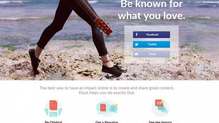 Chiude Klout, dava punteggi 'social'