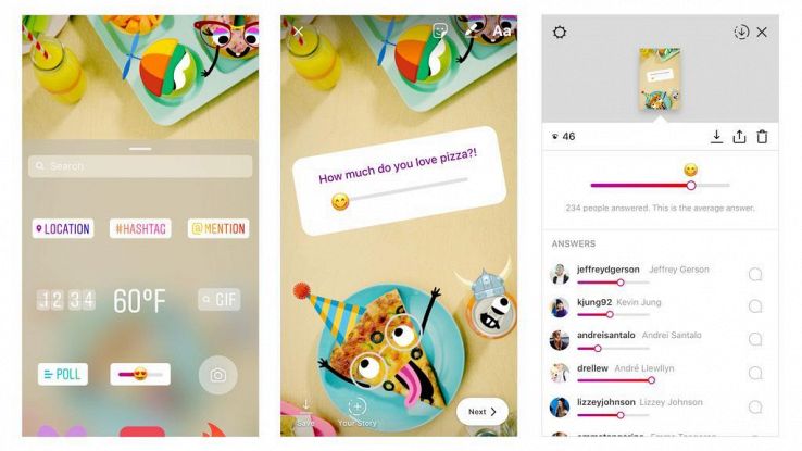 Instagram, il sondaggio è con le emoji