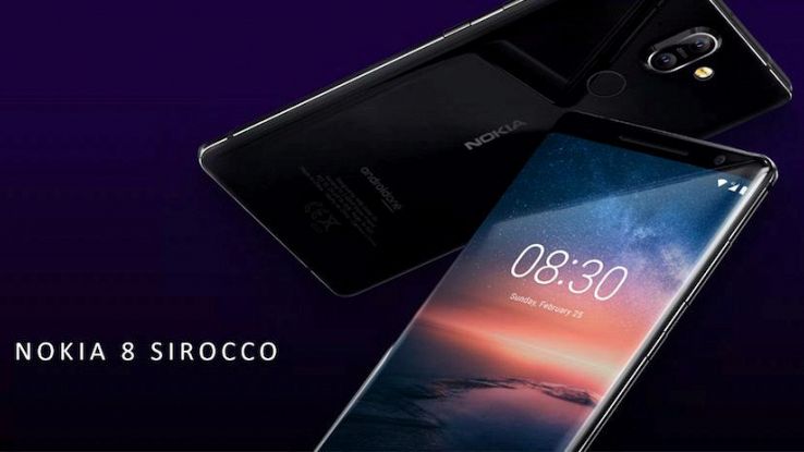 Nokia 8 Sirocco, top di gamma in Italia