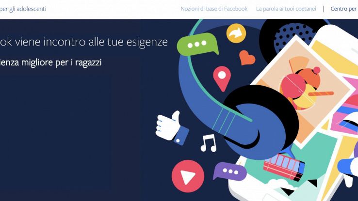 Facebook: arriva portale per adolescenti