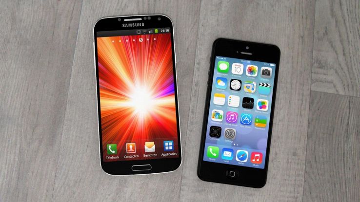 Samsung Galaxy S e Apple iPhone