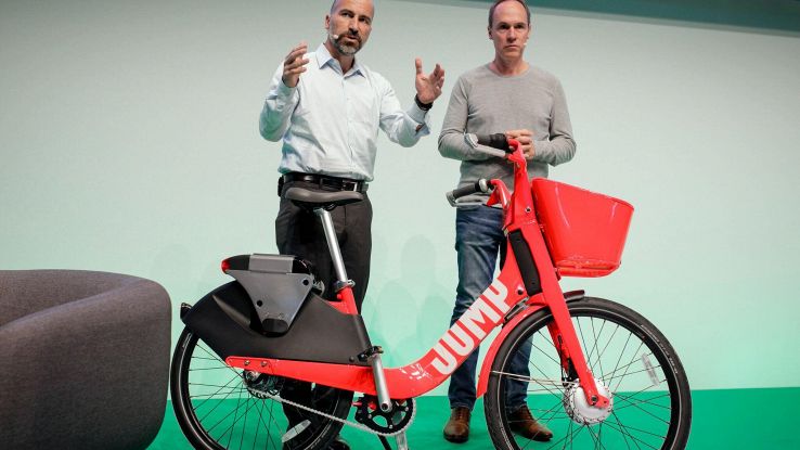 Uber porta bici elettriche a Berlino