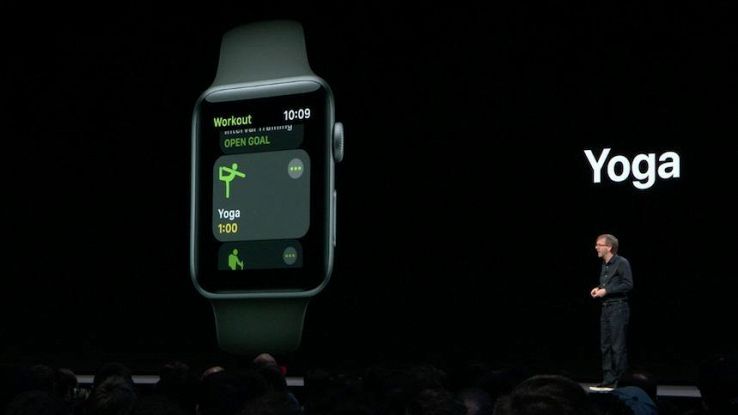 Su Apple Watch arrivano yoga e trekking