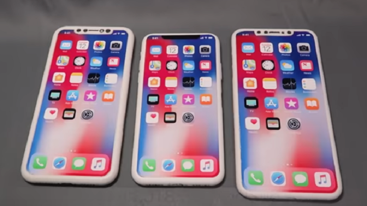 I tre nuovi modelli di iPhone X 2018