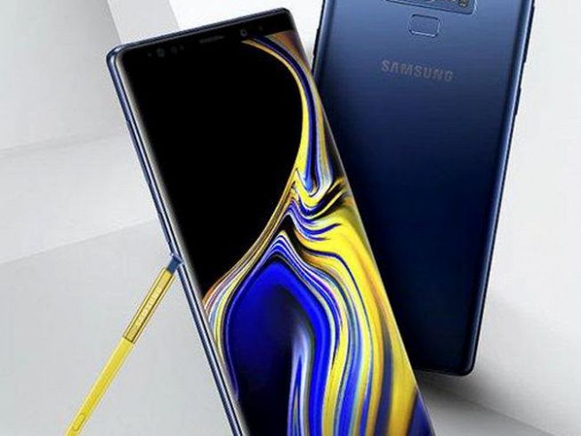 Un'immagine del nuovo phablet Samsung