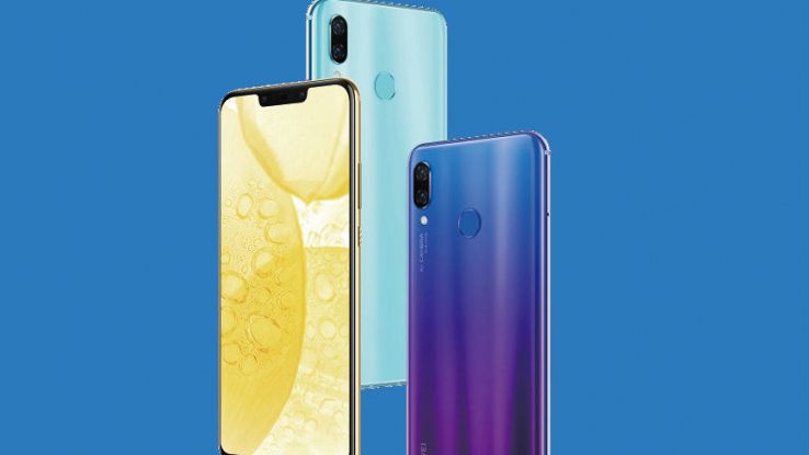 tre immagini del nuovo smartphone Huawei Nova 3