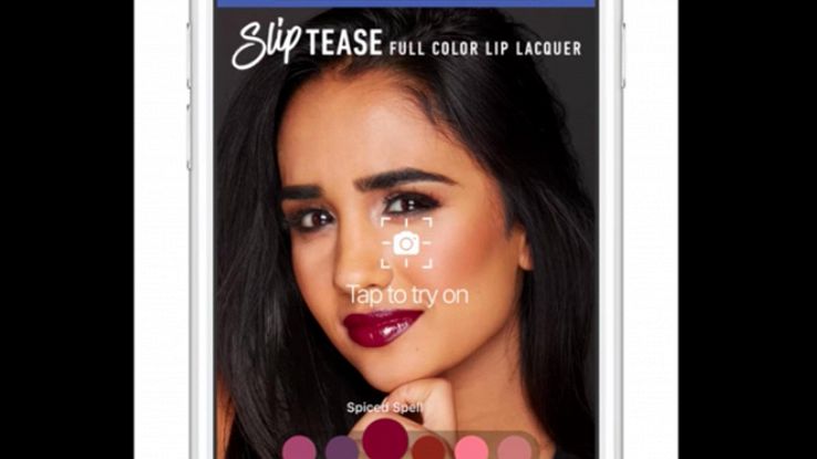 Facebook-L'Oreal,la prova trucco è in AR