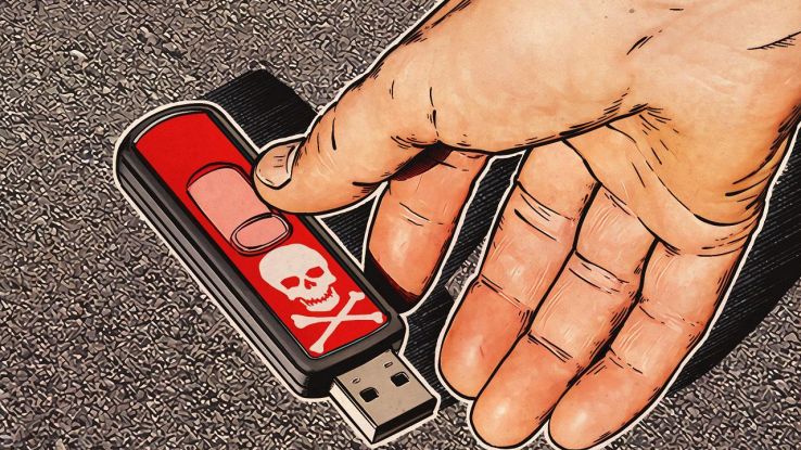 Chiavette Usb trasmettono cryptominer