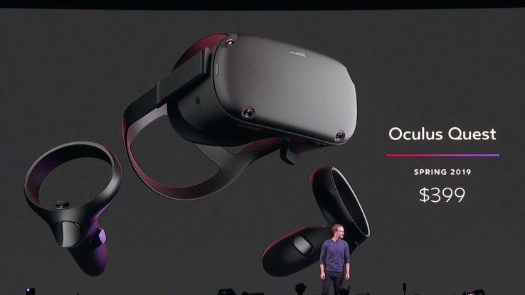 Mark Zuckerberg presenta il nuovo visore VR per i videogame