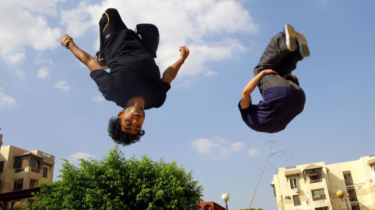 Pronto robot umanoide abile nel parkour