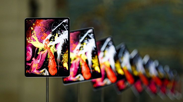Tablet, in Europa Ovest giù del 2,5%