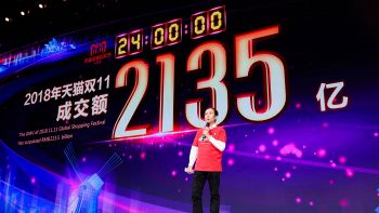 Alibaba, record vendite in giorno single