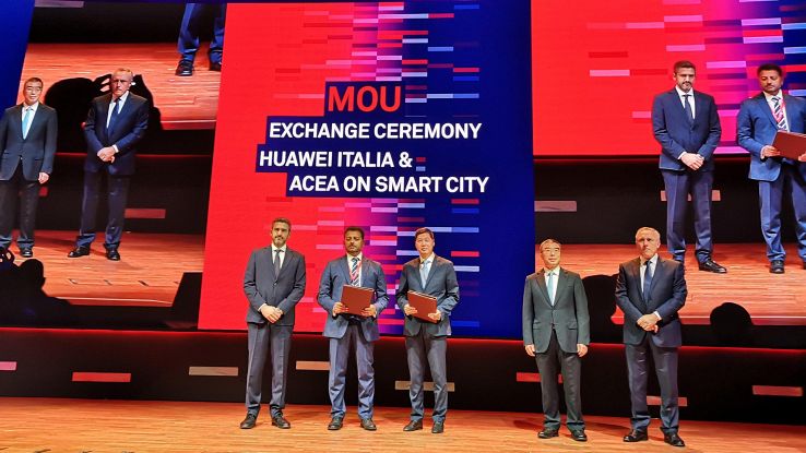 Acea-Huawei,telecamere smart al Colosseo