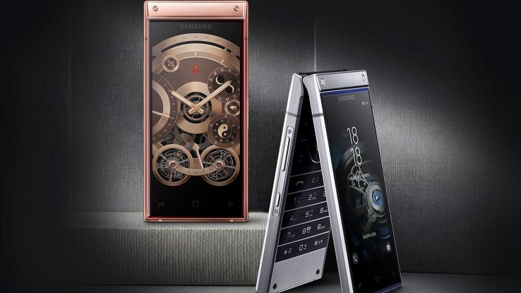 Samsung svela un flip phone costosissimo