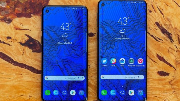 rendering del nuovo smartphone di Samsung