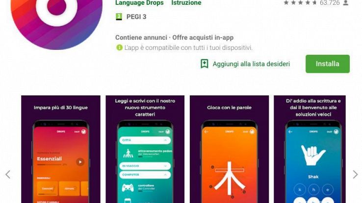 La miglior app 2018 insegna 31 lingue