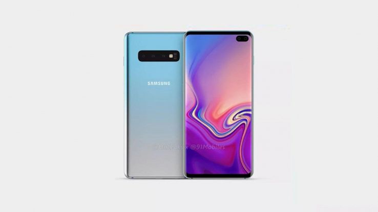 galaxy s10 render