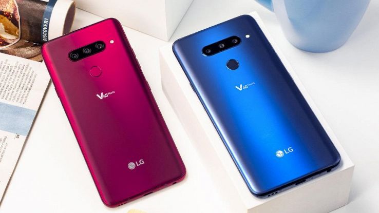 LG V40 ThinQ, in Italia da fine gennaio