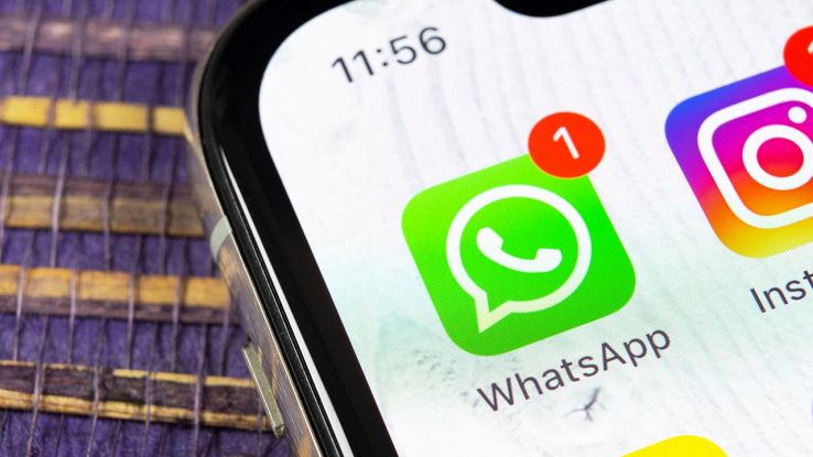 icona whatsapp su iphone
