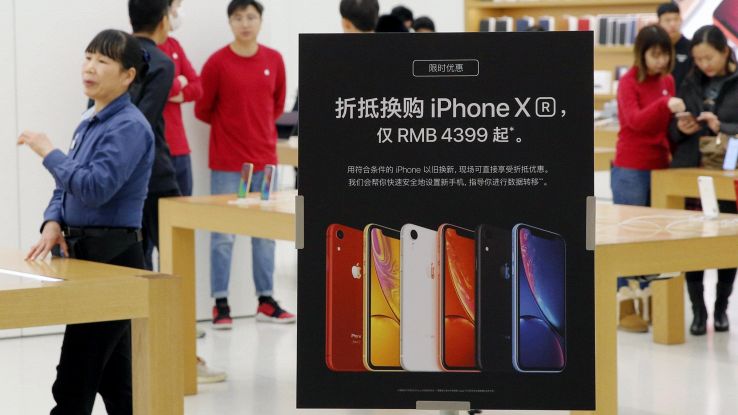 IPhone a -20% in Cina nel IV trimestre