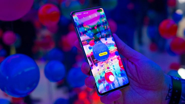 Schermo del Galaxy S10 Plus