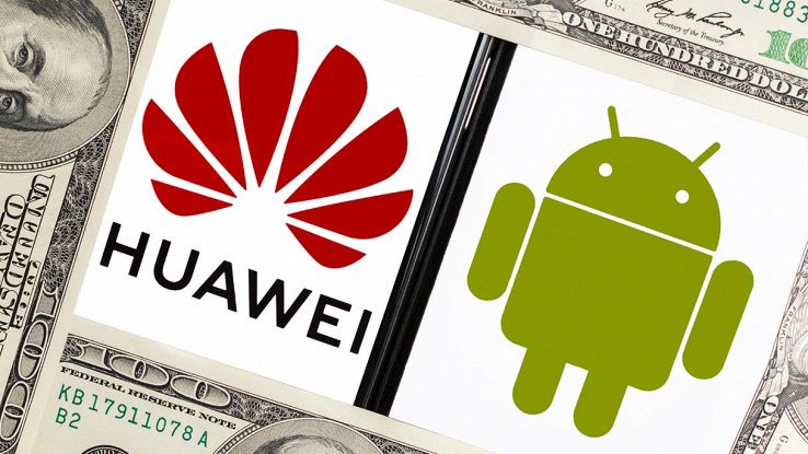 logo huawei e android