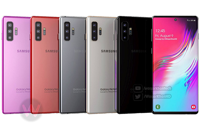 Colorazioni Galaxy Note 10