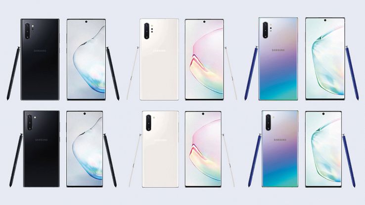 Le immagini ufficiali del Note 10