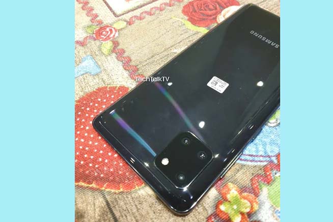 Galaxy Note 10 Lite, comparto fotografico