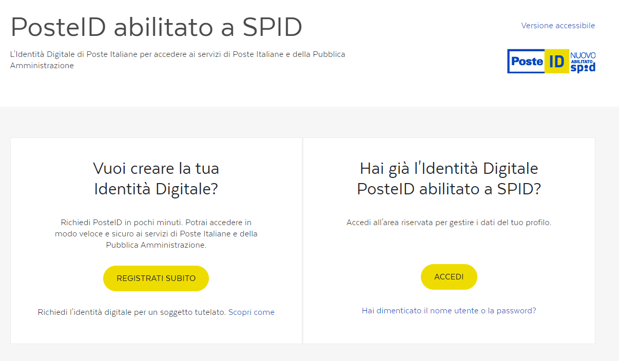 Come Fare Lo SPID Gratis Online