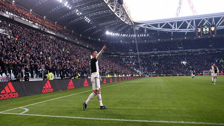 ciristiano ronaldo juventus stadium