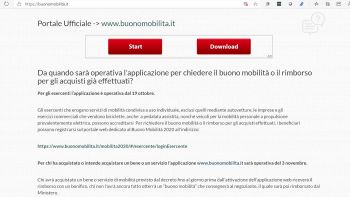 bonus mobilità sito fake
