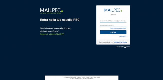 PEC Libero Mail