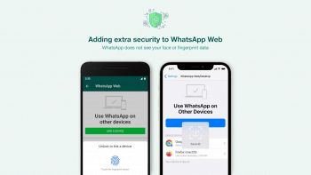 whatsapp web biometria