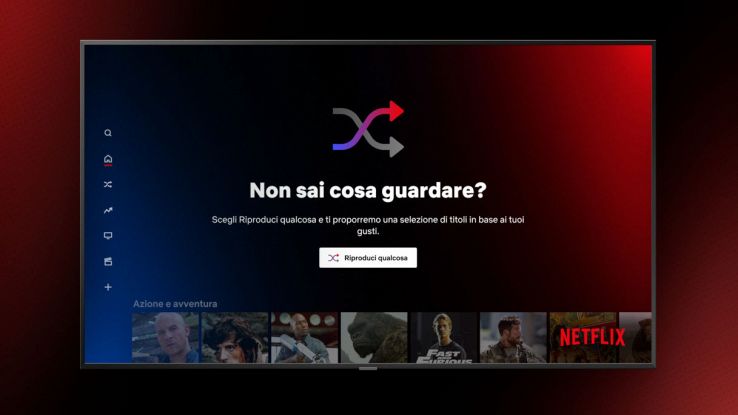 netflix riproduci qualcosa