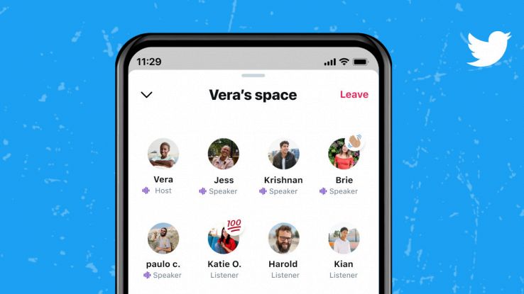 twitter spaces chat audio
