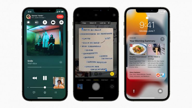 apple ios 15 per iphone