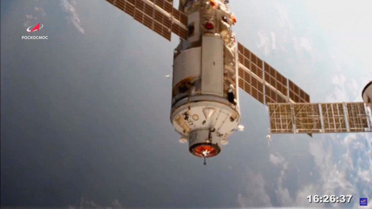 Paura sulla ISS: i motori di Nauka si accendono