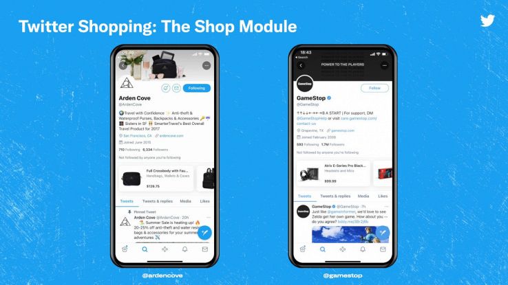 twitter shop