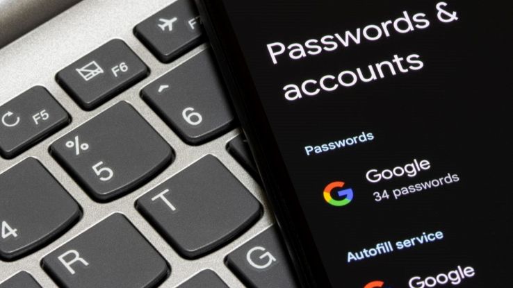 Password memorizzate Android Google
