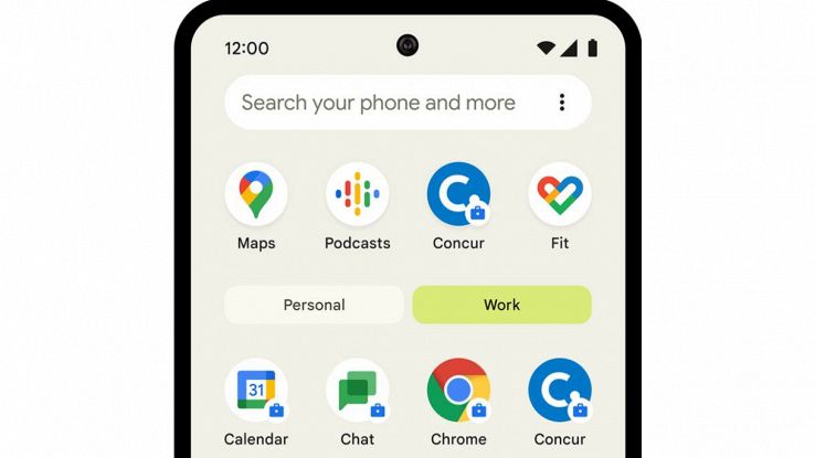 google profilo lavoro android