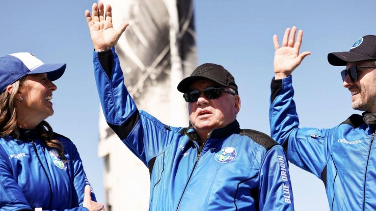 Il "capitano Kirk" di Star Trek è andato davvero nello spazio