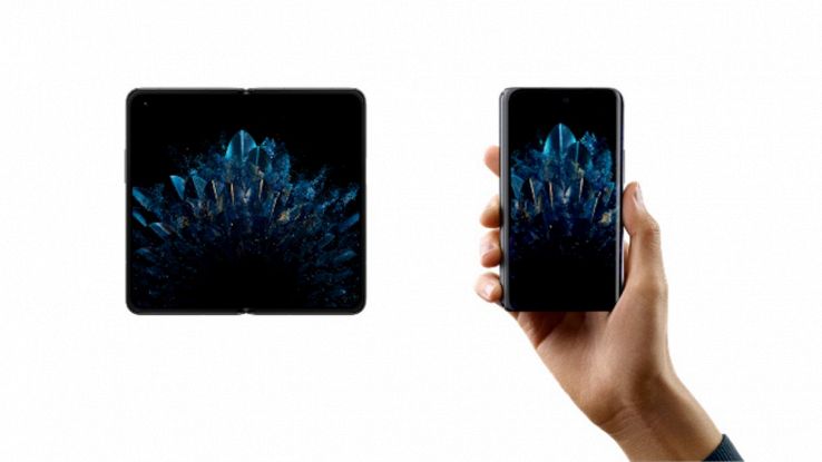 oppo find n smartphone pieghevole