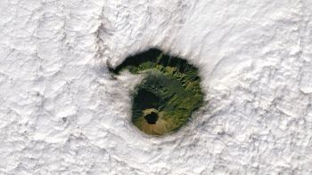 La splendida foto di un simbolo italiano scattata dalla NASA