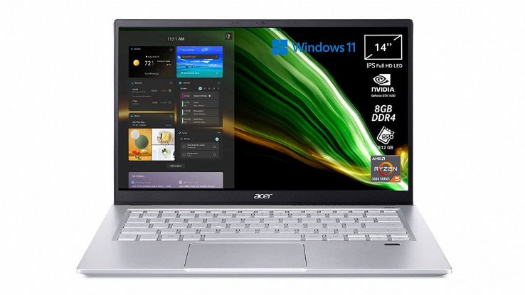 laptop ultraleggero Acer Swift X SFX14
