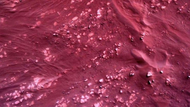 Scoperte rocce viola su Marte